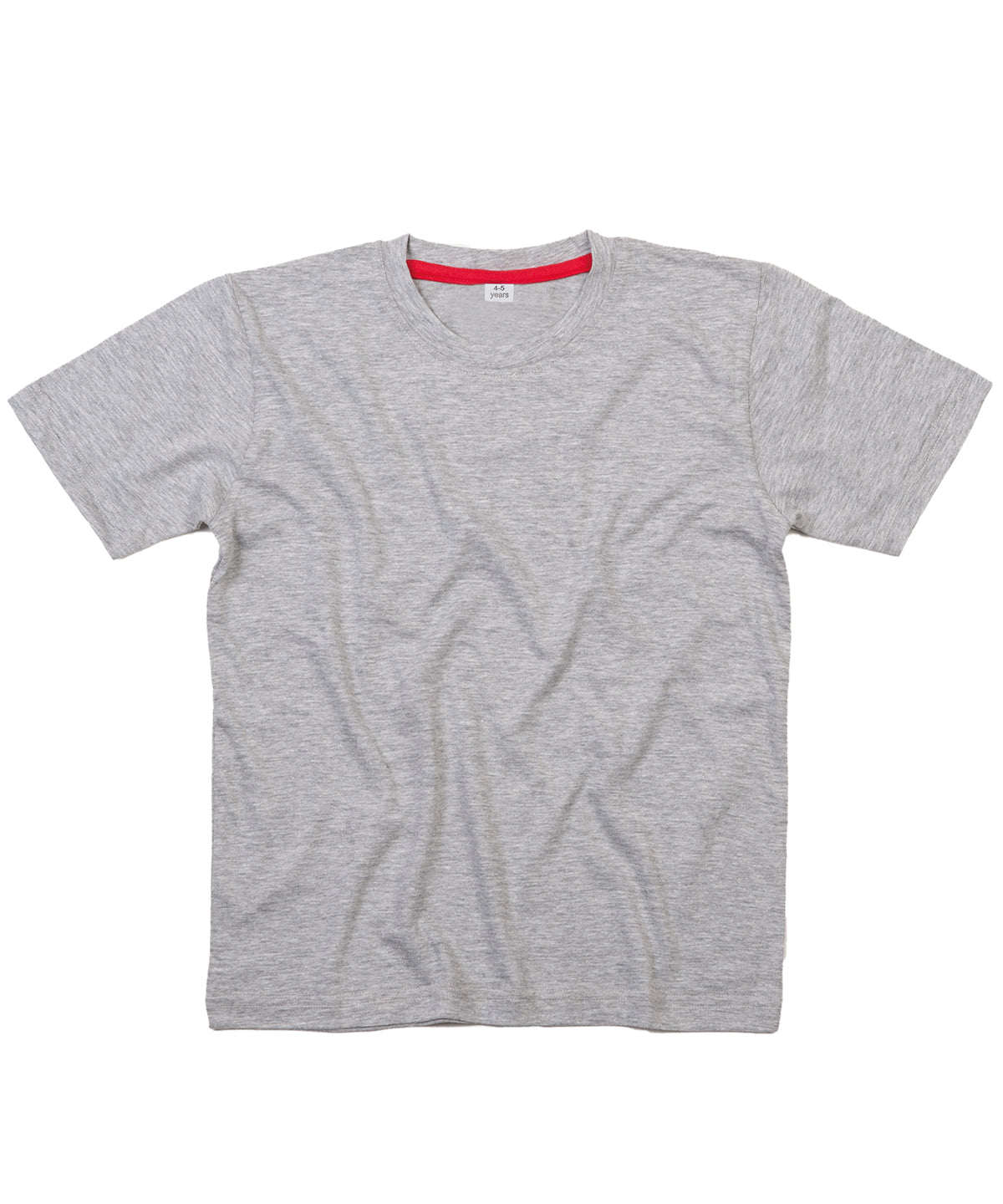 Nios supersuave T | Gris Jaspeado/Rojo