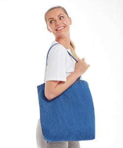 Bolso tote de mezclilla | Azul Vaquero