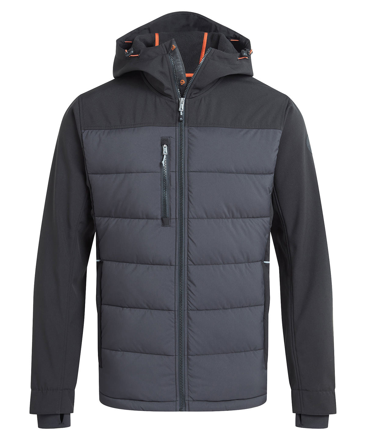 Castleford Hybrid-Arbeitsjacke | Schwarz