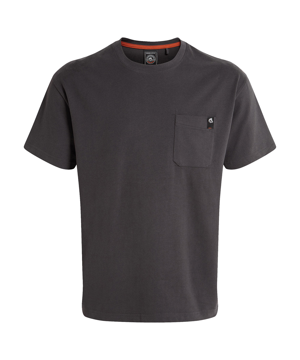 Camiseta de trabajo de bolsillo Wakefield | Gris Carbn