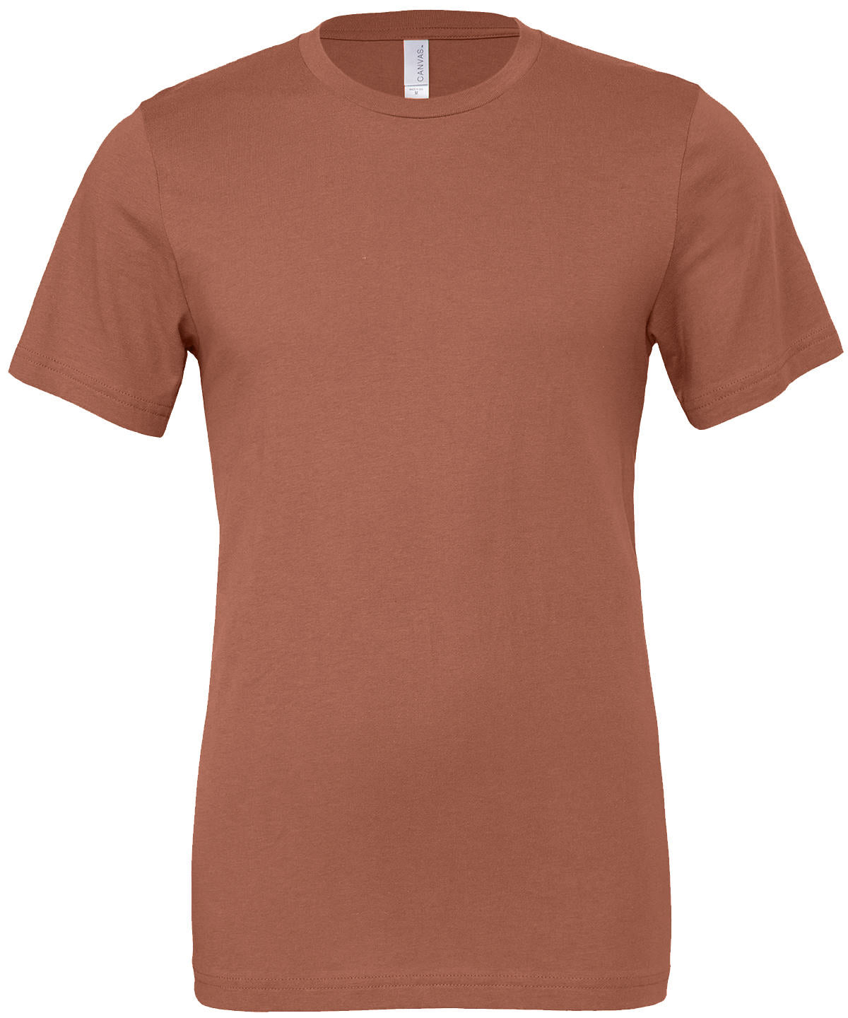Camiseta unisex de cuello redondo de jersey | Terracota