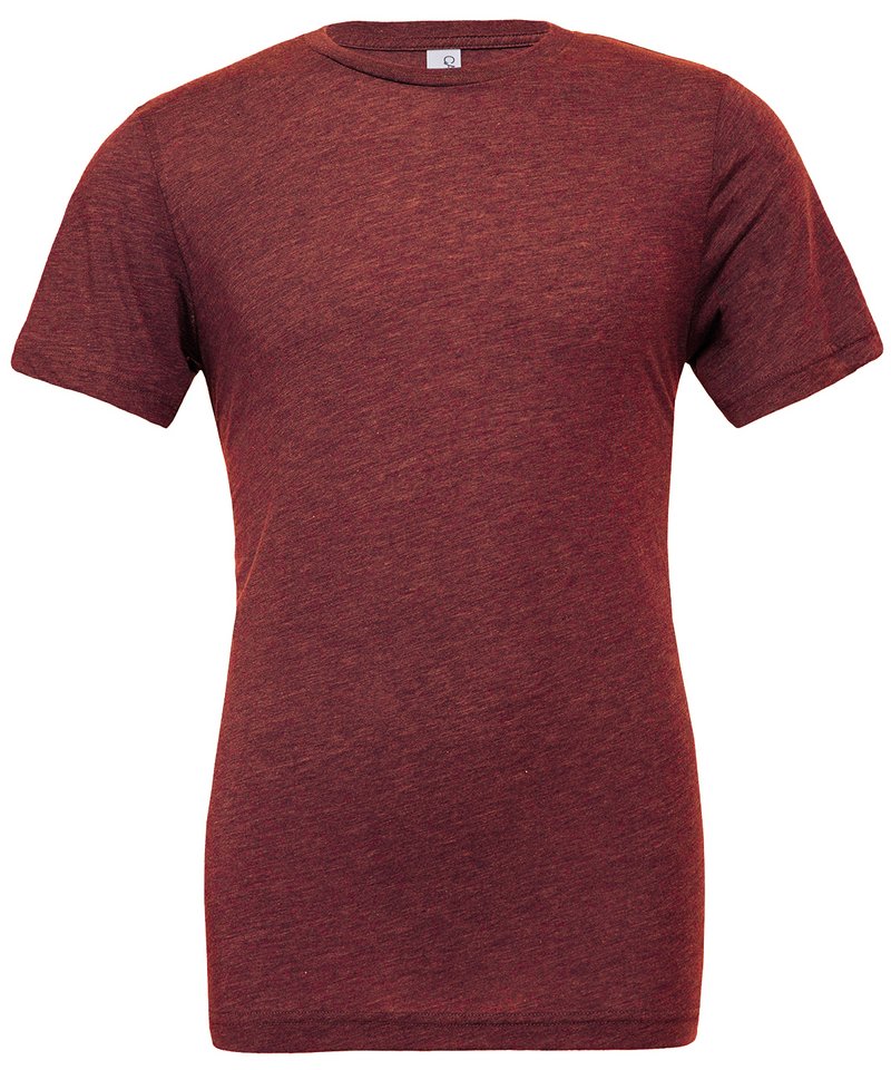 Camiseta unisex de cuello redondo de triblend | Cardinal Triblend