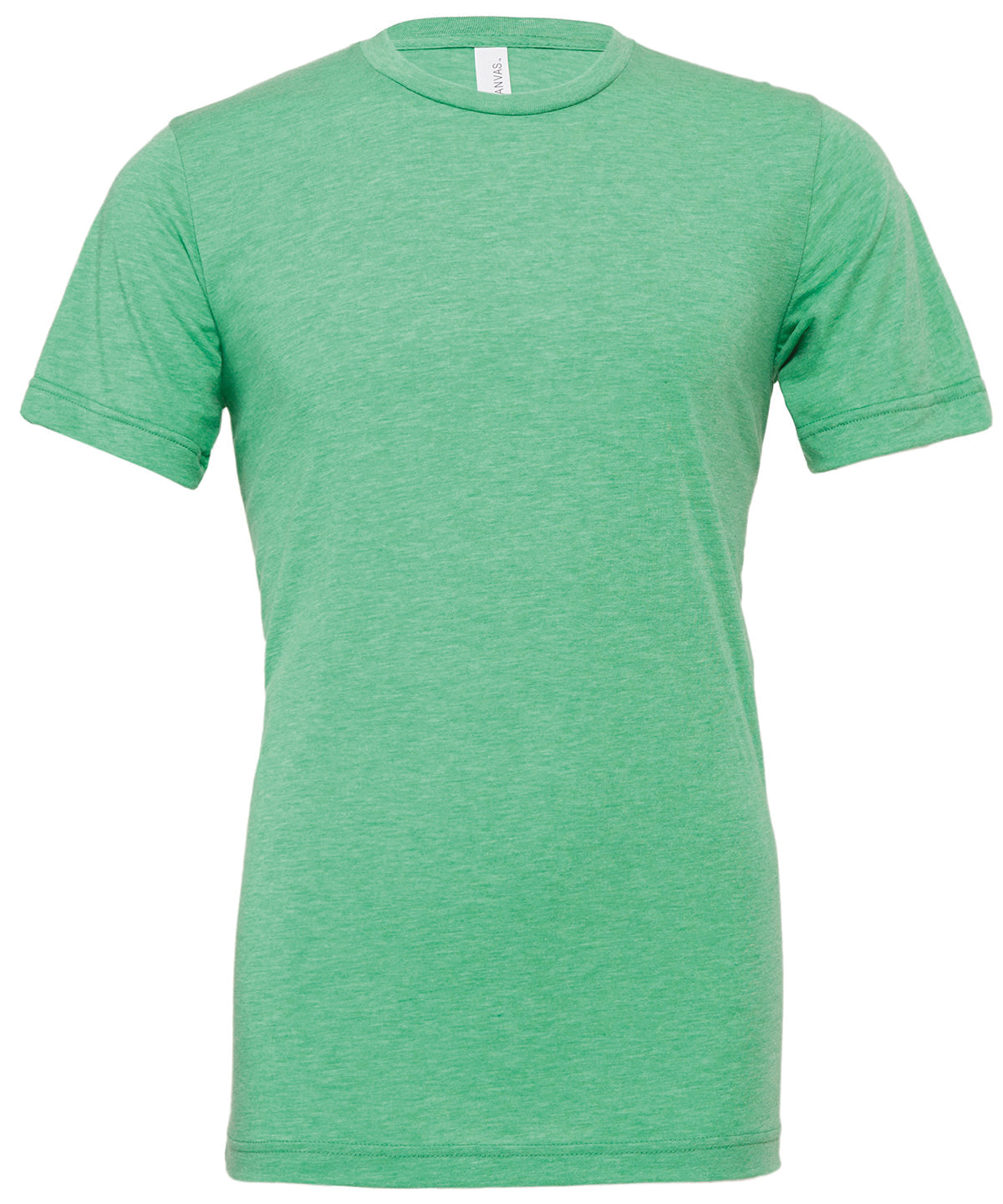 Camiseta unisex de cuello redondo de triblend | Verde Triblend