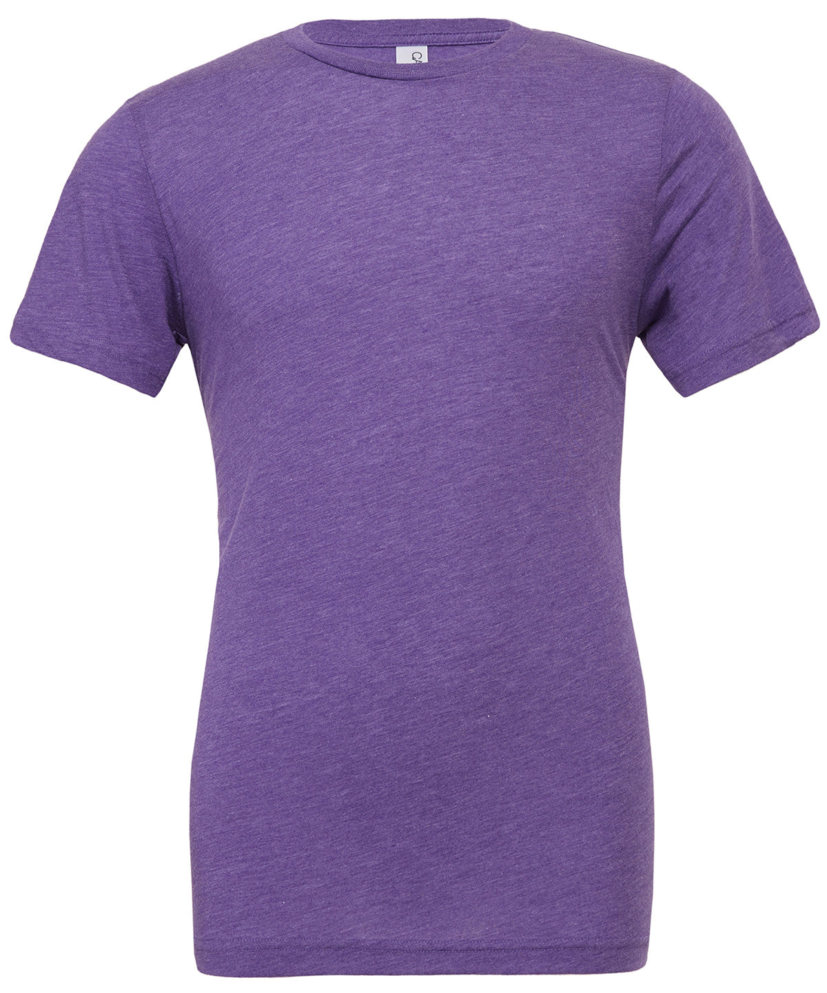 Camiseta unisex de cuello redondo de triblend | Triblend Morado