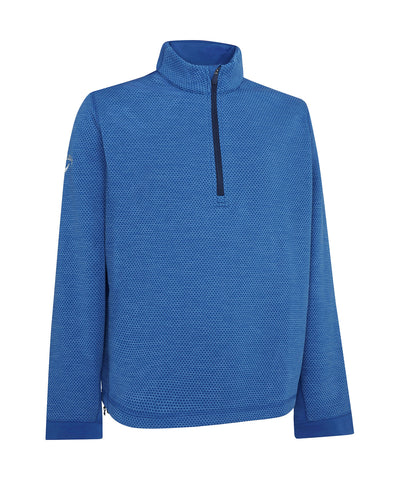Hex Fleece | Galaxy Heather Blau