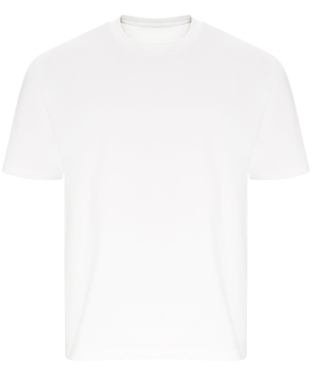 Camiseta extragrande pesada reciclada Arrow | Blanco