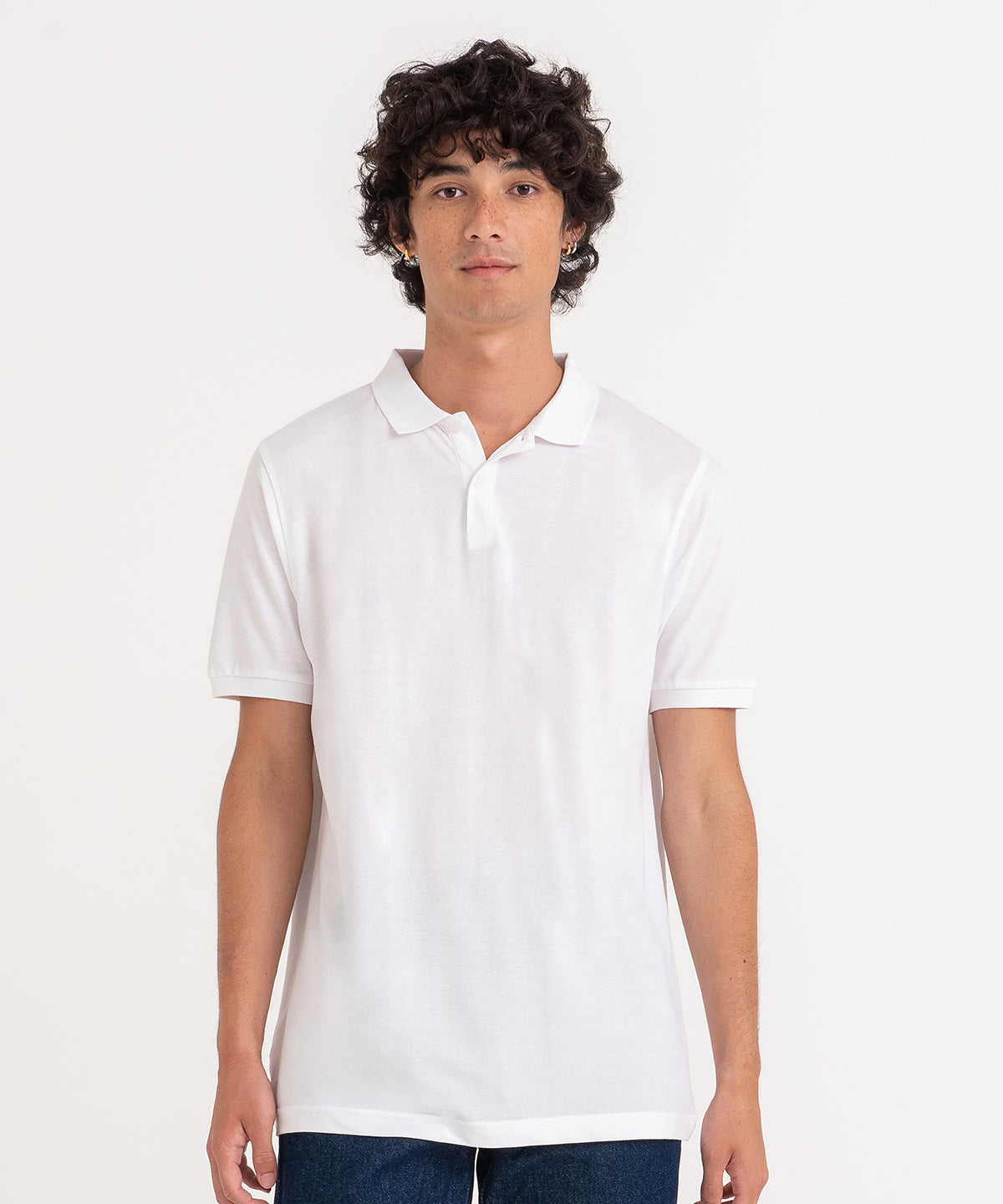 Camiseta polo orgnica Etosha | Negro Profundo