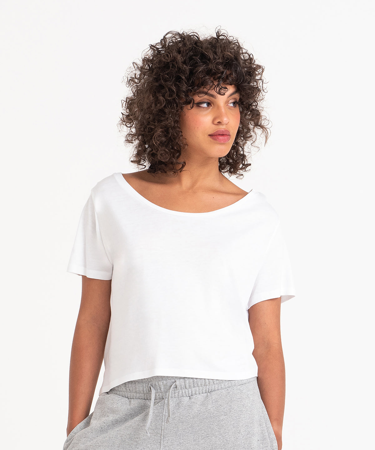 Camiseta de EcoViscosa Daintree para mujer | Rosa Empolvado
