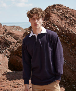 Camiseta de rugby original de manga larga | Negro