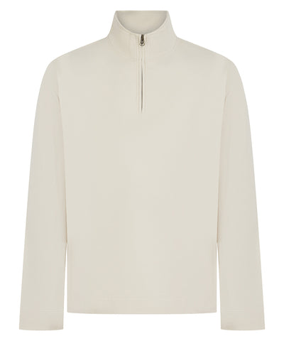 Top de piqué premium avec cremallera 1/4 | Naturel