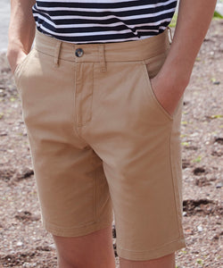 Pantalones cortos chinos elsticos | Azul Marino - Azul Profundo