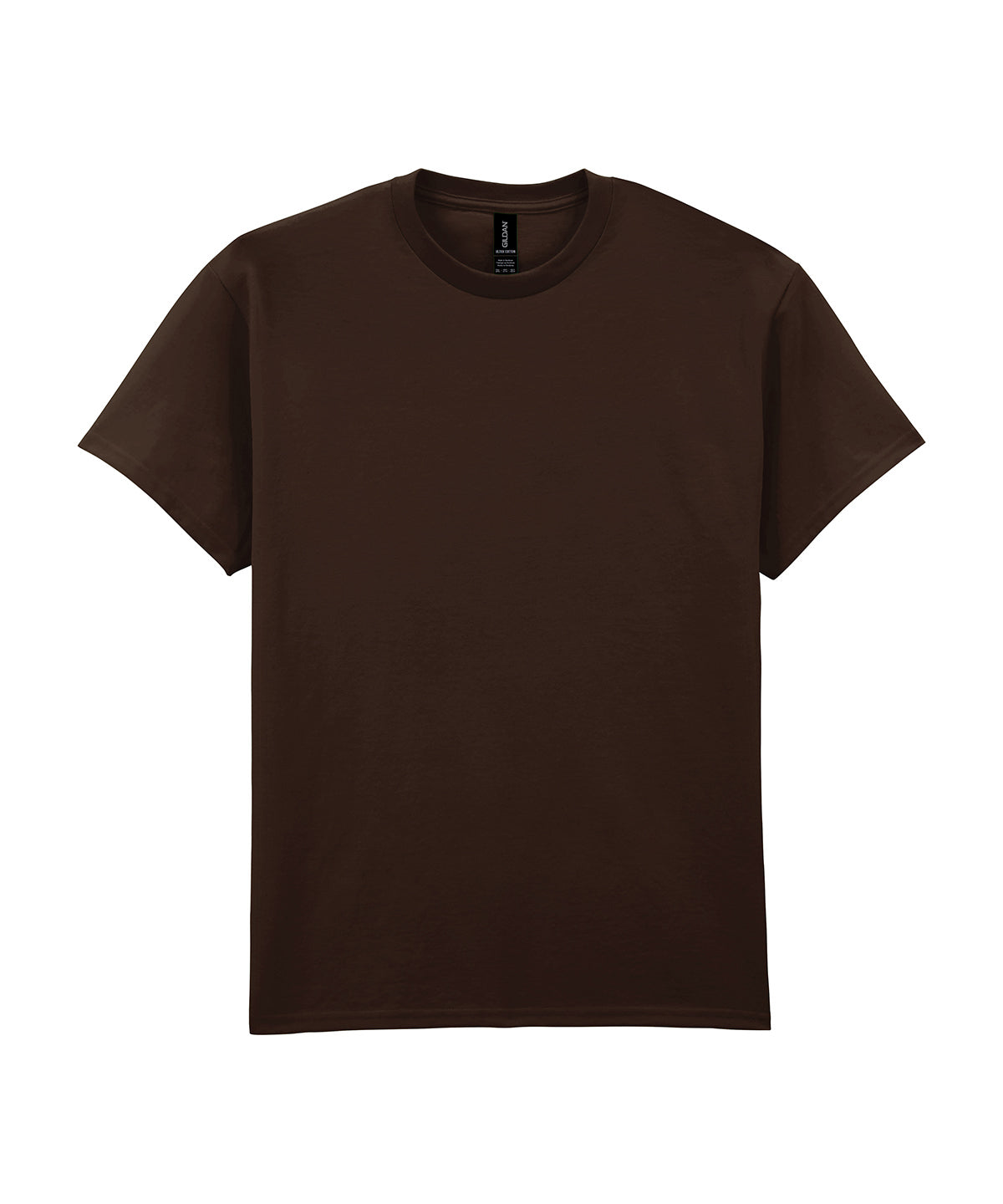 Camiseta de algodn Ultra Cotton para adultos | Chocolate Oscuro
