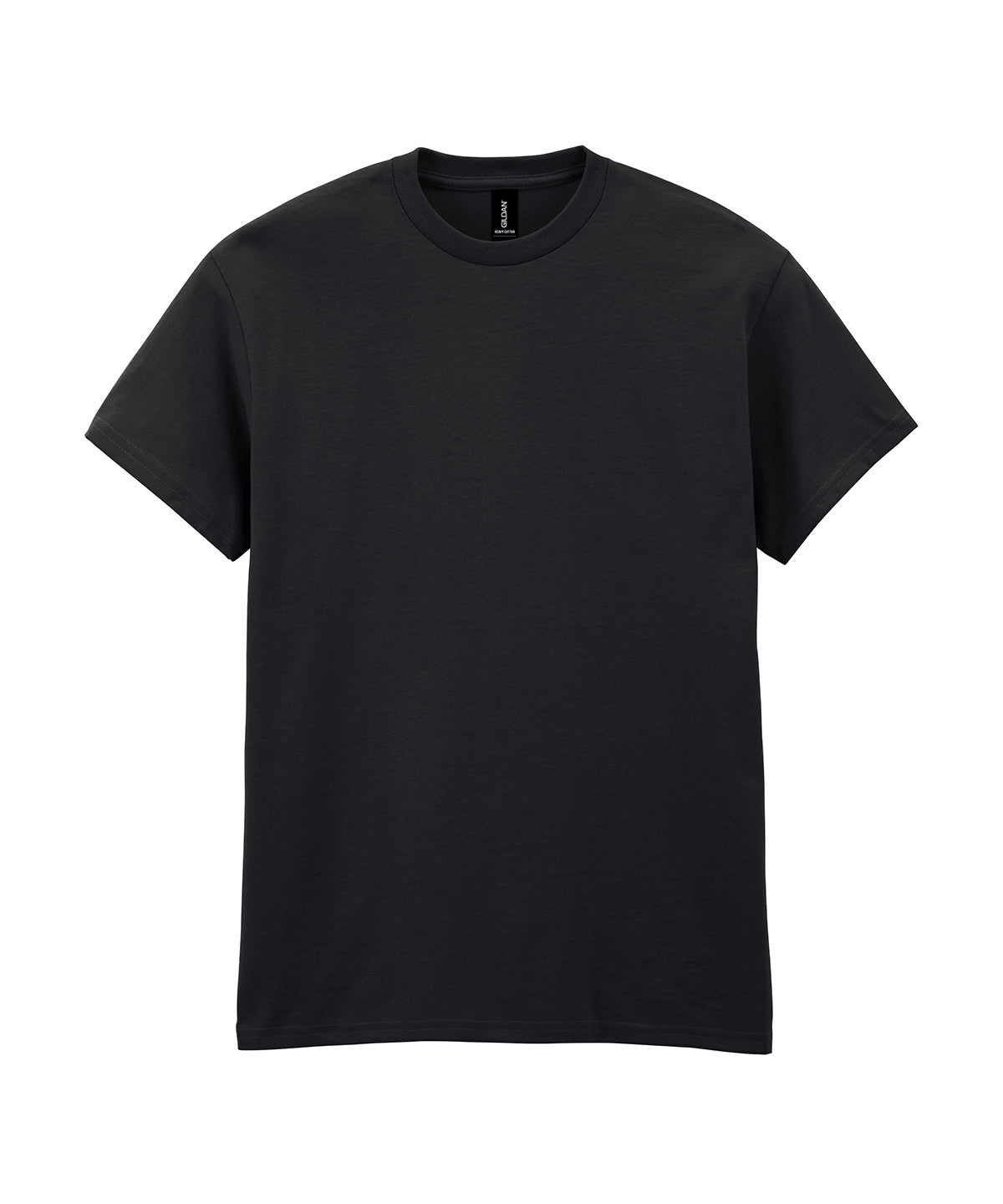 Camiseta de algodn pesado para adultos | Negro
