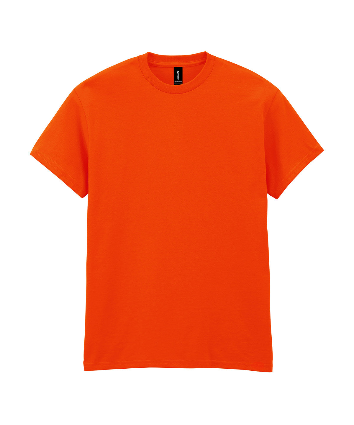 Camiseta de algodn pesado para adultos | Naranja