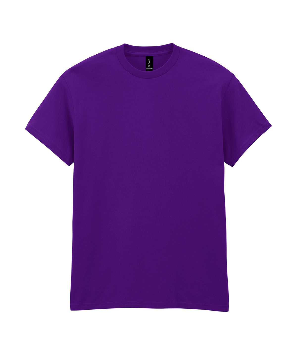 Camiseta de algodn pesado para adultos | Morado