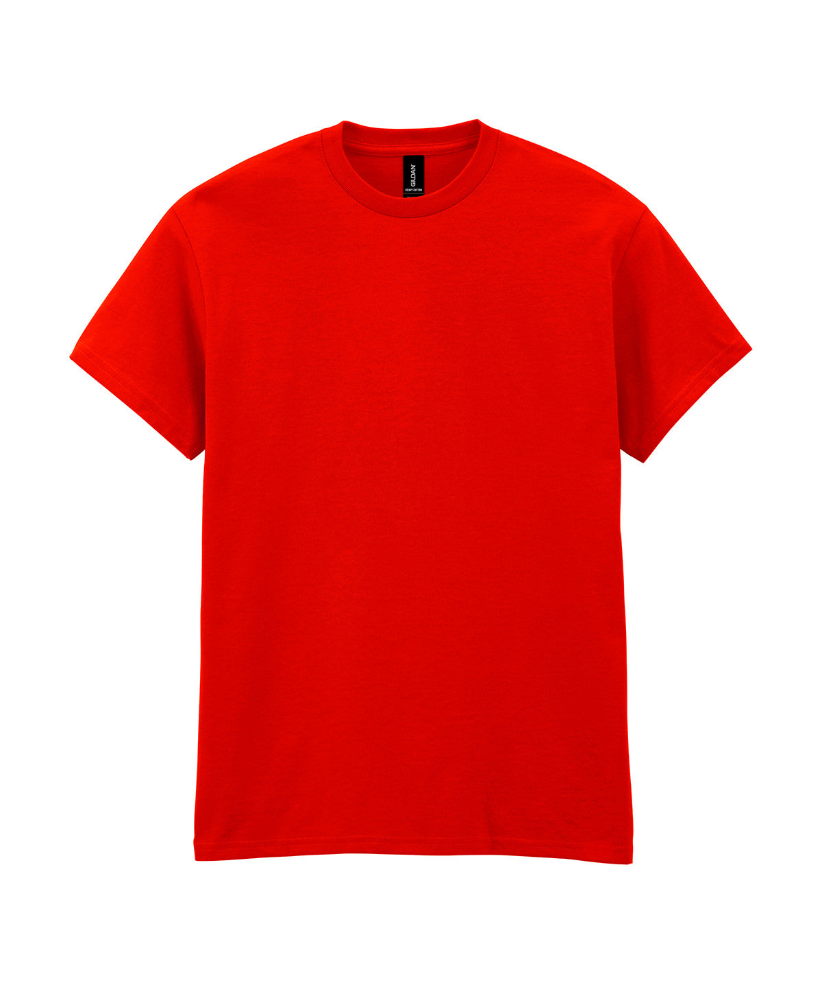 Camiseta de algodn pesado para adultos | Rojo