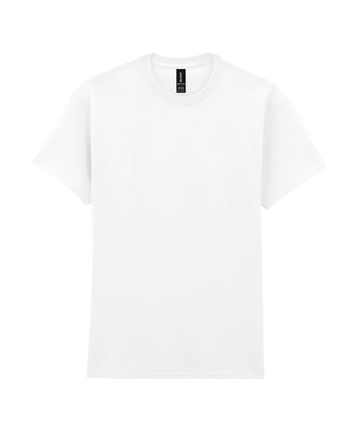 Camiseta de algodn pesado para adultos | Blanco