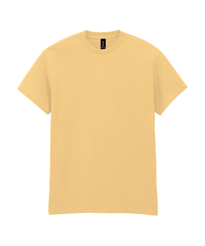 Camiseta de algodn pesado para adultos | Amarillo Neblina