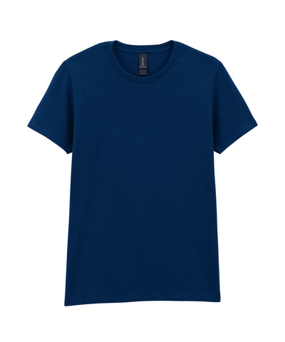 Camiseta de algodn grueso para mujer | Azul Marino - Azul Marino Profundo