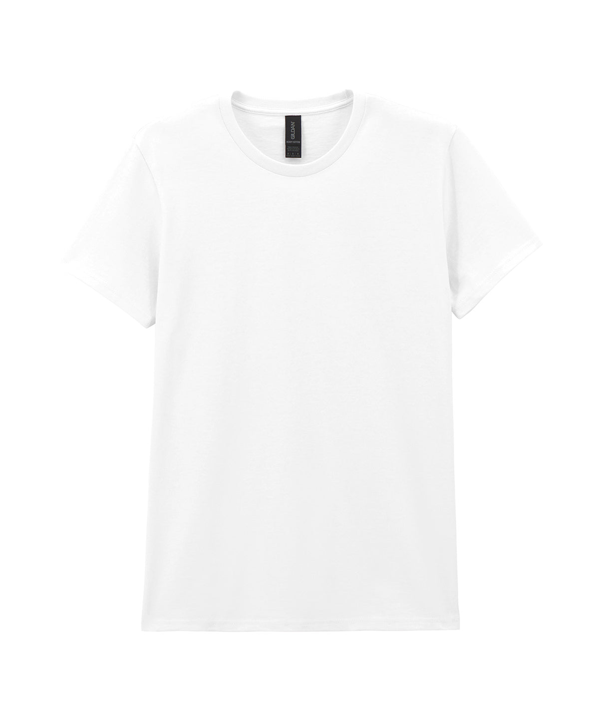 Camiseta de algodn grueso para mujer | Blanco - Marfil