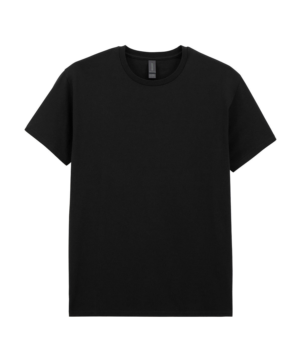 Camiseta de algodn ligero para adultos | Negro - Carbn Oscuro