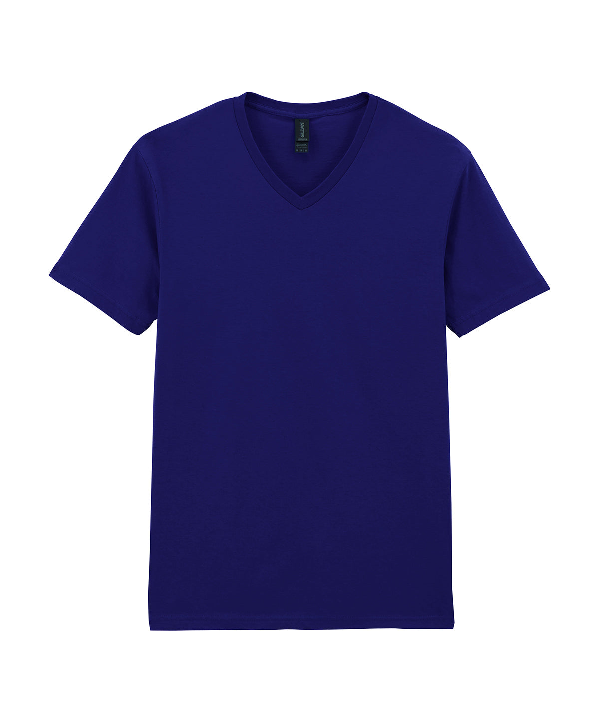 Camiseta de cuello en V Softstyle | Azul Marino - Azul Marino Profundo
