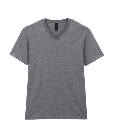 T-shirt col V Softstyle | Gris sport - Gris sport clair