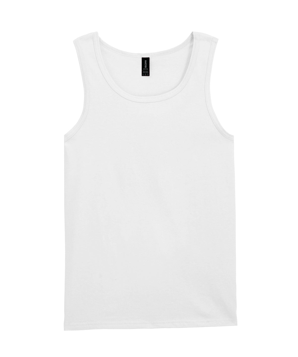 Camiseta de tirantes para adultos Softstyle | Blanco