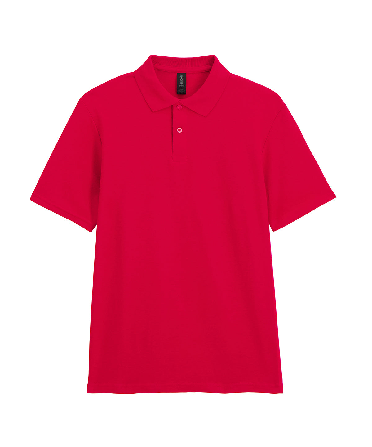 Polo doble piqu para adulto Softstyle | Rojo - Carmes