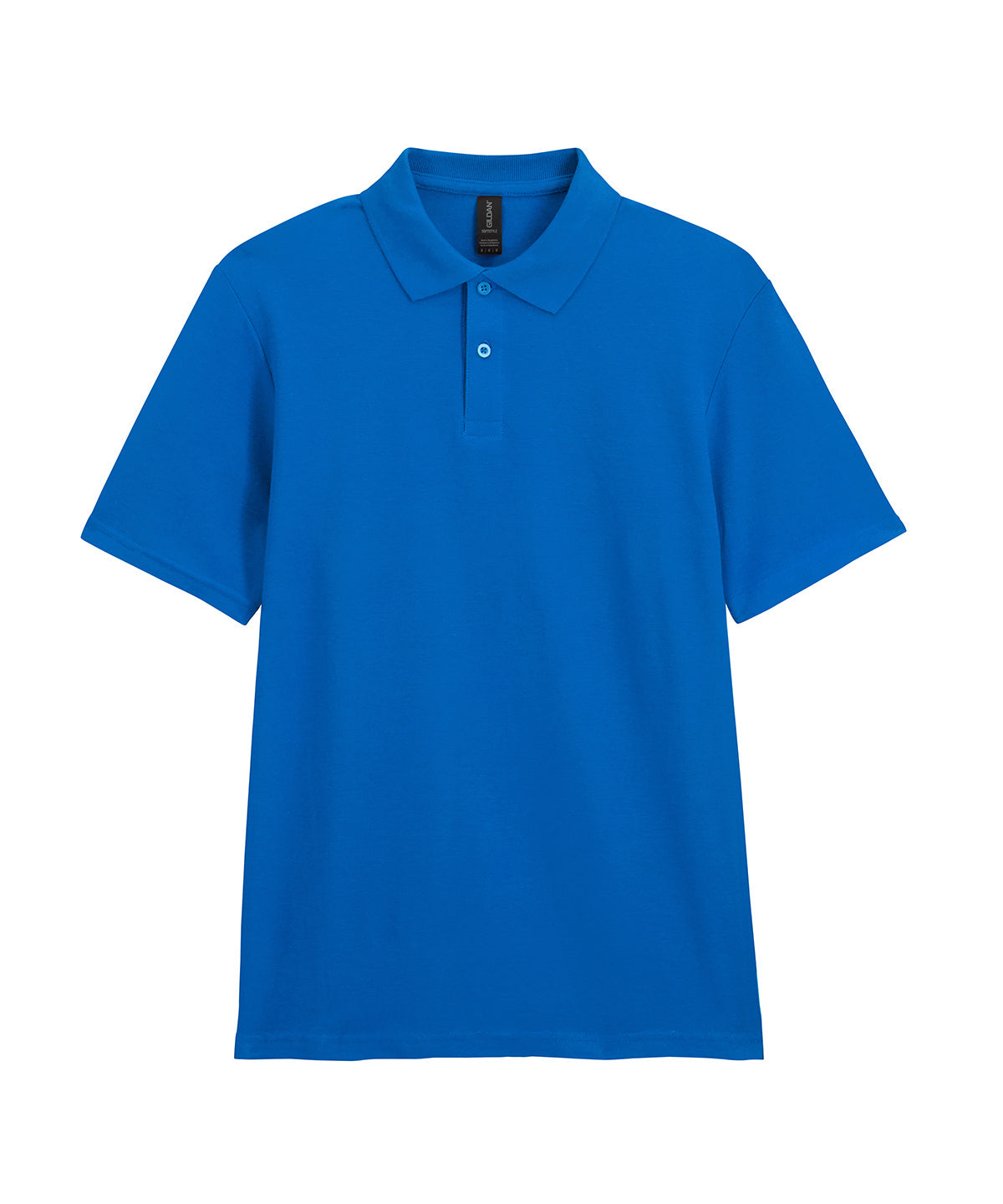 Polo doble piqu para adulto Softstyle | Azul Real - Azul Verdadero
