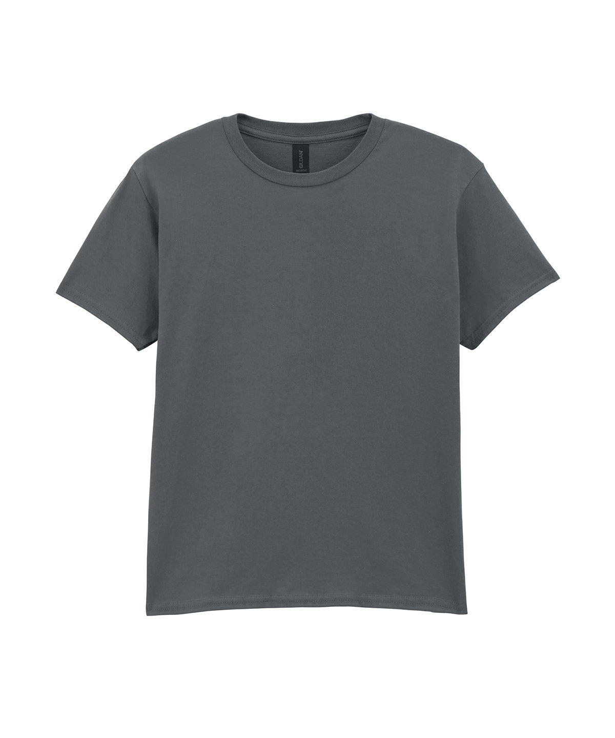 Camiseta juvenil de algodn peinado Softstyle | Gris Oscuro - Gris Carbn