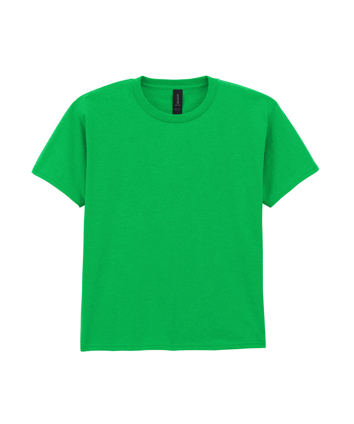 Camiseta juvenil de algodn peinado Softstyle | Verde Irlands