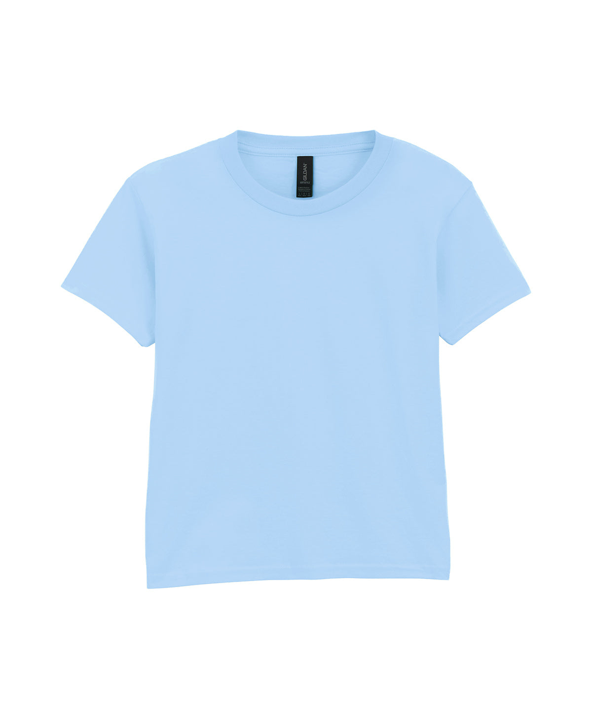 Camiseta juvenil de algodn peinado Softstyle | Azul Suave