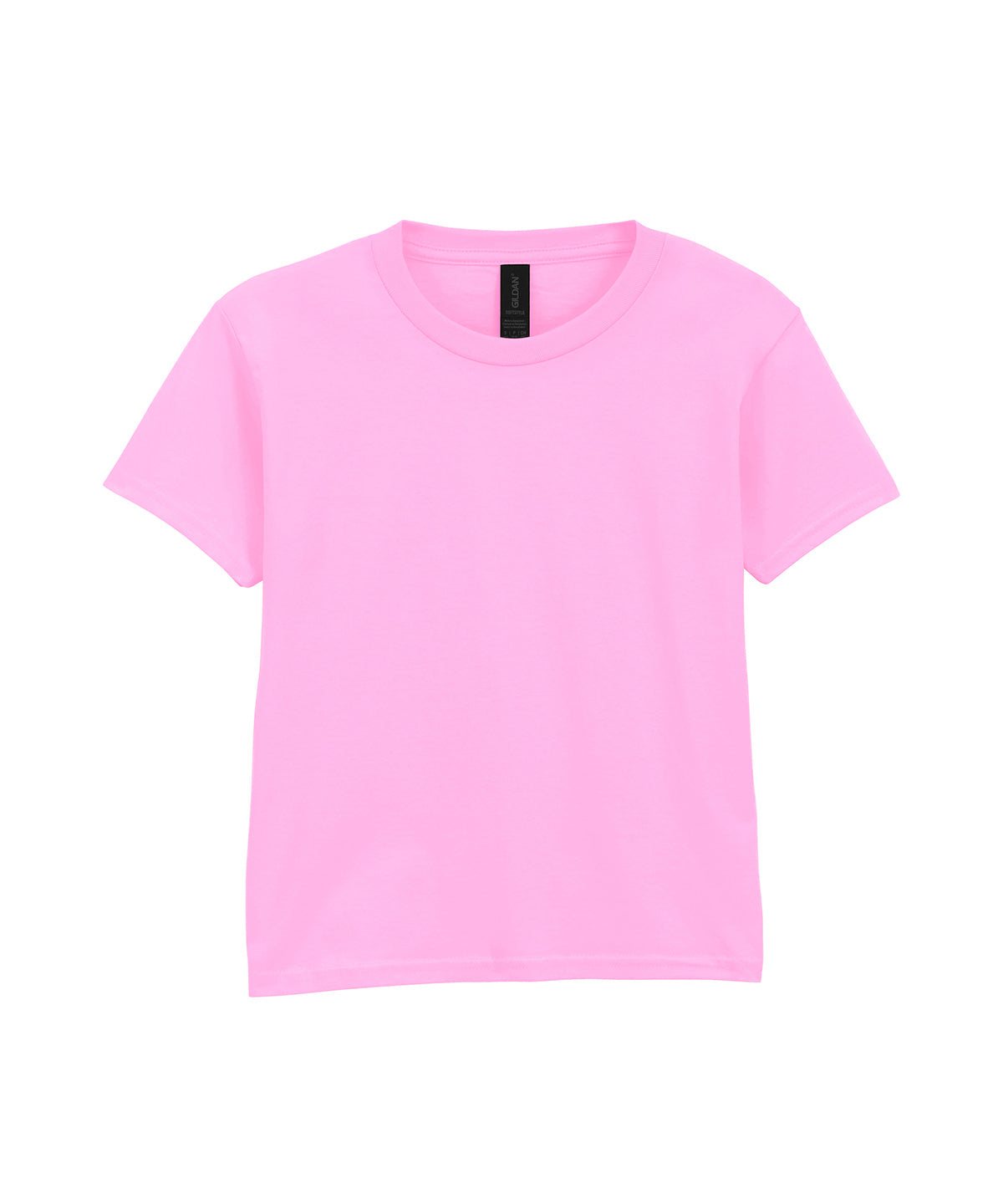 Camiseta juvenil de algodn peinado Softstyle | Rosa Plido