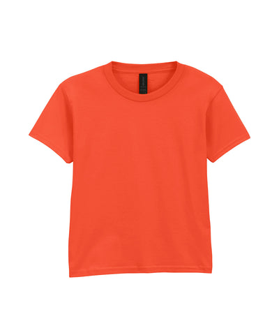 Camiseta juvenil de algodn peinado Softstyle | Naranja - Mandarina