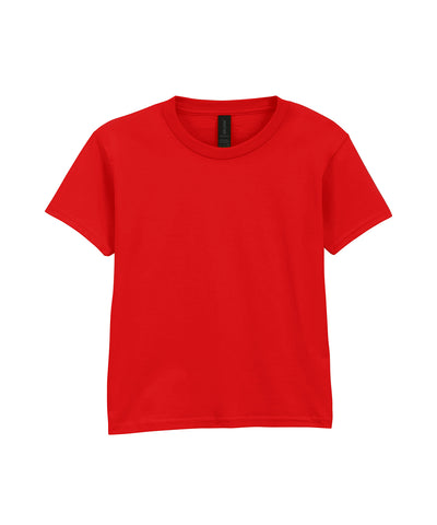 Camiseta juvenil de algodn peinado Softstyle | Rojo - Carmes