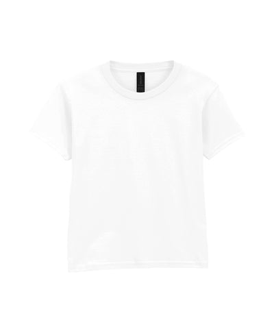 Camiseta juvenil de algodn peinado Softstyle | Blanco