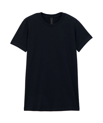 Camiseta de mujer Softstyle CVC | Negro Profundo