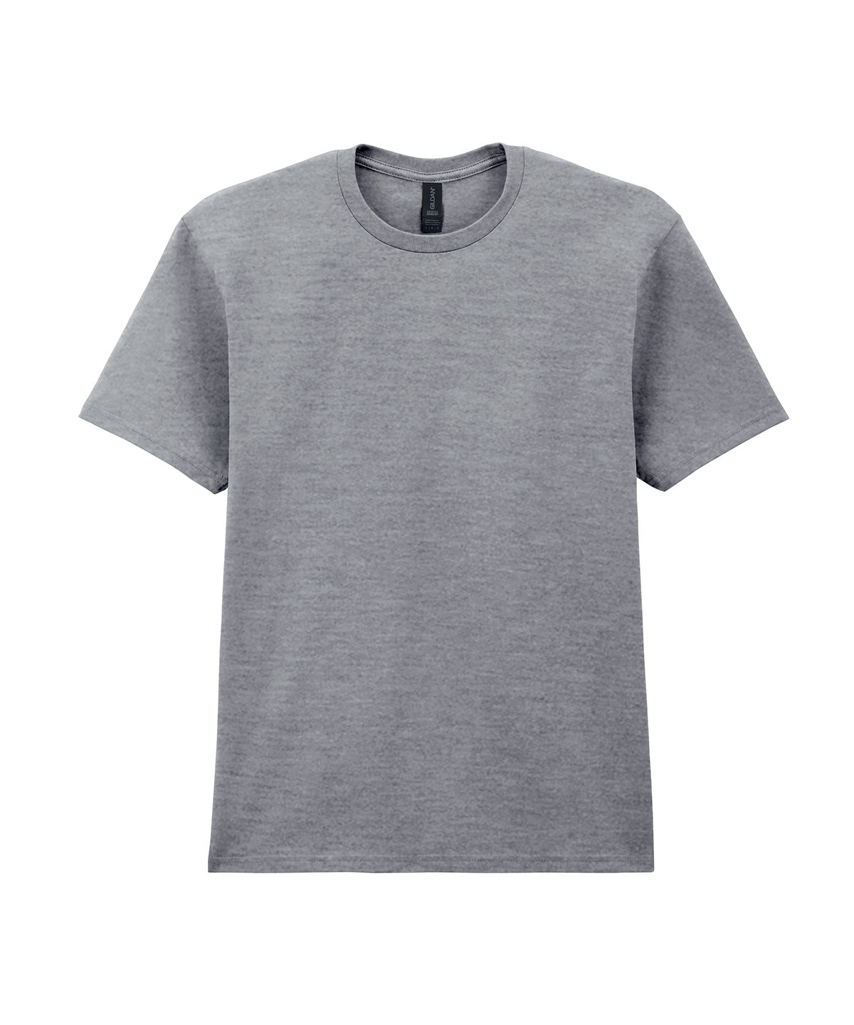 Camiseta de adulto de peso medio Softstyle | Gris Deportivo De Hilo Peinado