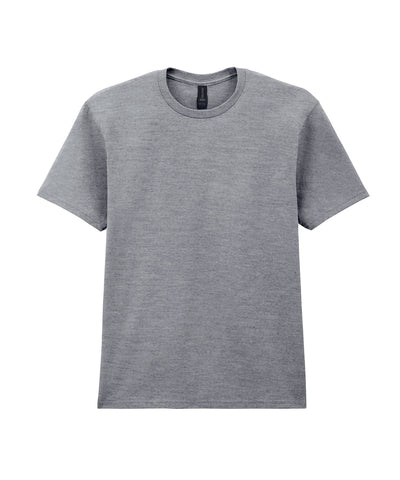 Camiseta de adulto de peso medio Softstyle | Gris Deportivo De Hilo Peinado