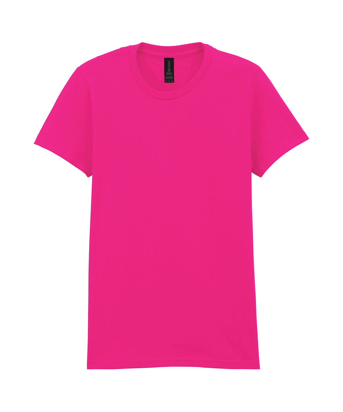 Camiseta de mujer de peso medio y estilo suave Softstyle | Rosa Fucsia