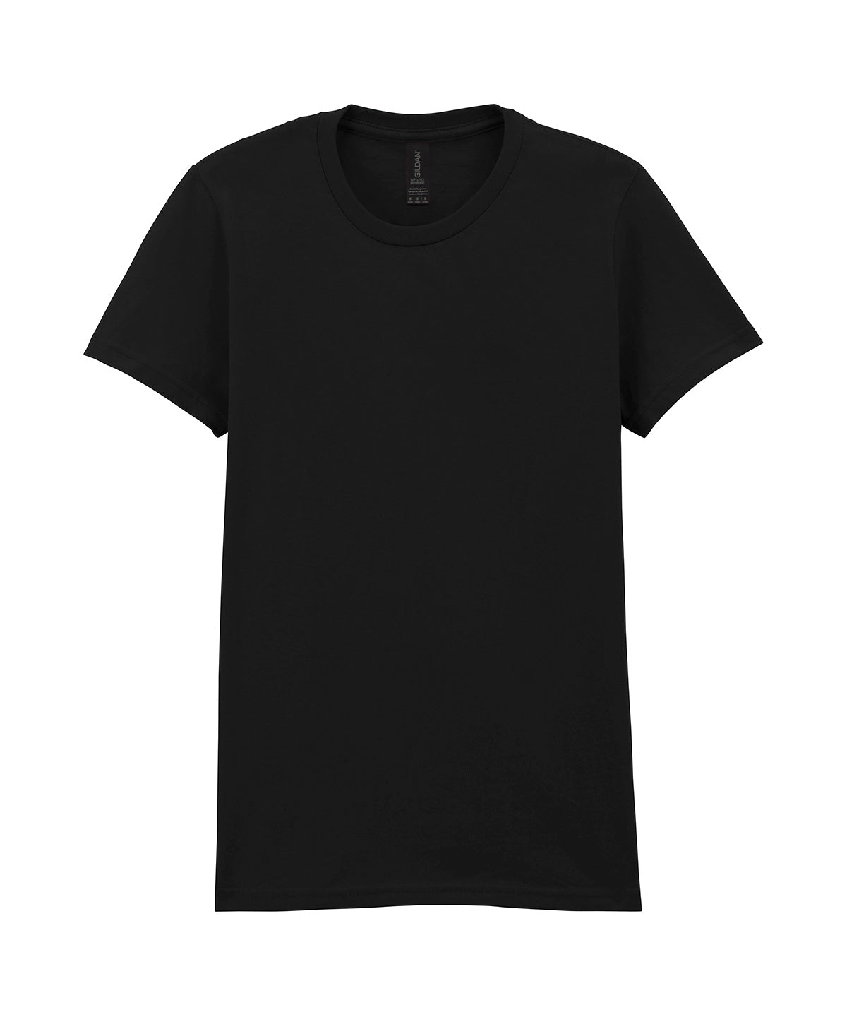 Camiseta de mujer de peso medio y estilo suave Softstyle | Negro Profundo
