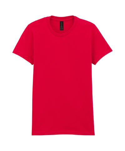 Camiseta de mujer de peso medio y estilo suave Softstyle | Rojo - Carmes