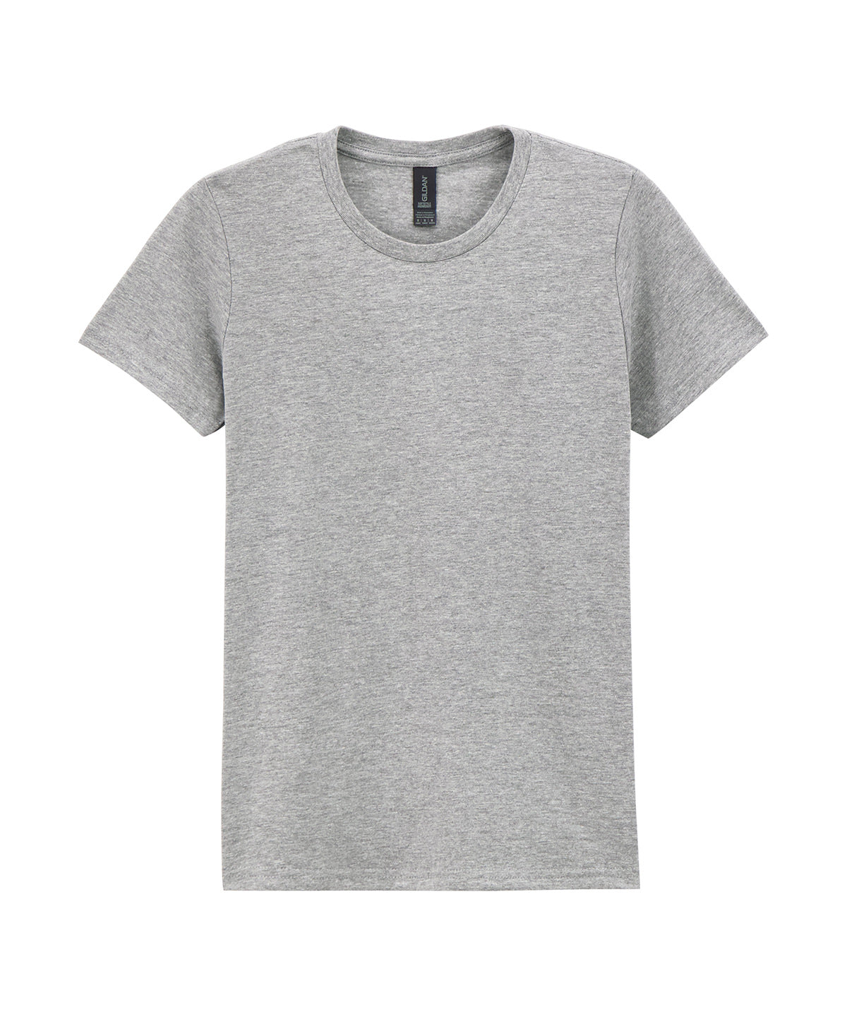 Camiseta de mujer de peso medio y estilo suave Softstyle | Gris Deportivo Ringspun