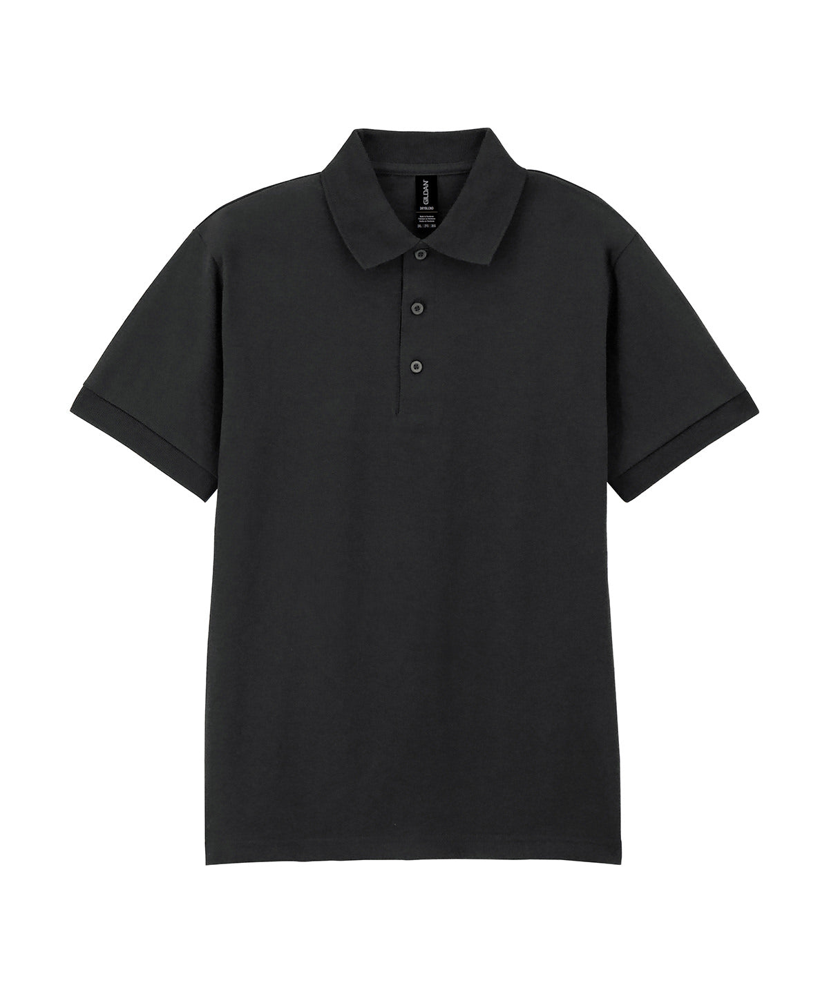Polo de punto DryBlend® | Negro - Carbn