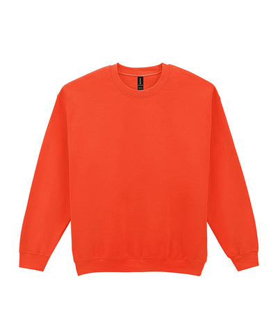 Sudadera de cuello redondo para adulto Heavy Blend | Naranja - Mandarine Brillante