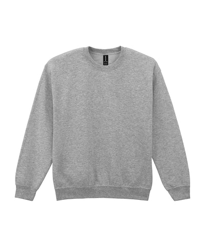Sweat-shirt ras du cou épais pour adulte | Gris sport - Argent sport