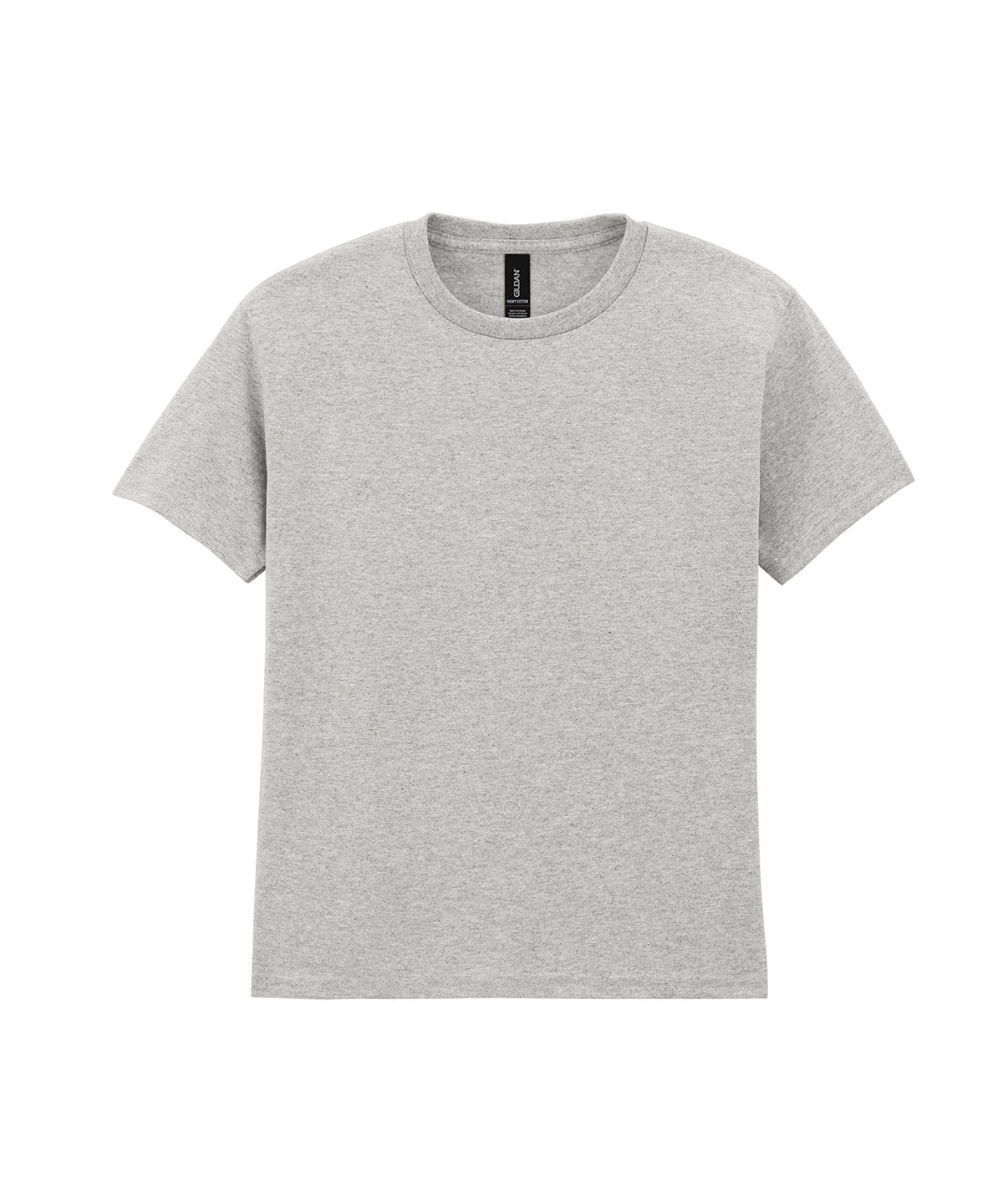 Camiseta de algodn grueso para jvenes | Gris Plata