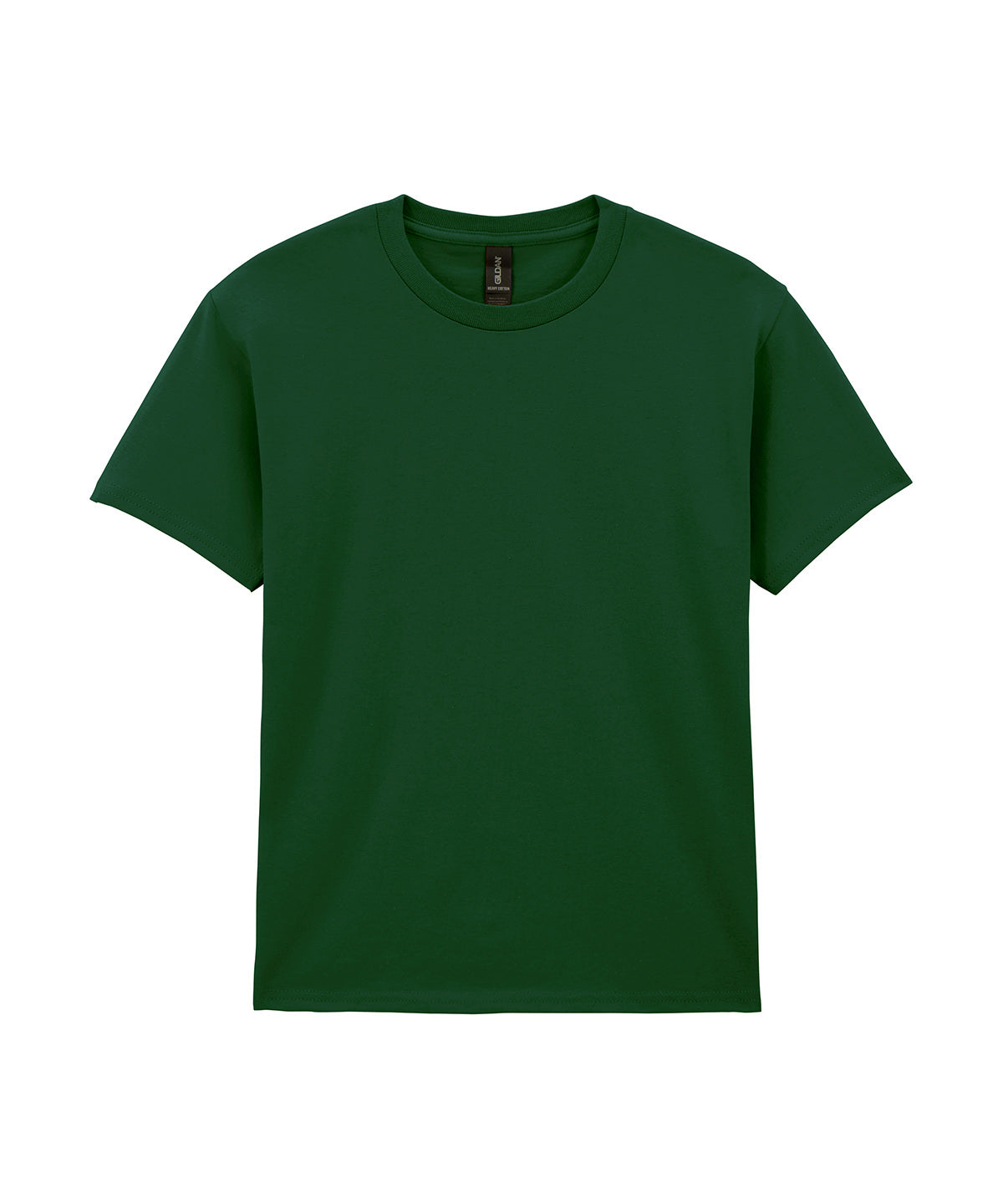 Camiseta de algodn grueso para jvenes | Verde Boscoso