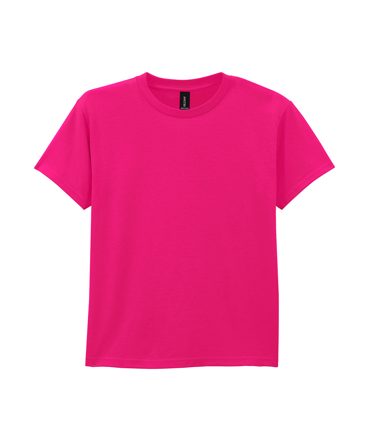 Camiseta de algodn grueso para jvenes | Rosa Fucsia